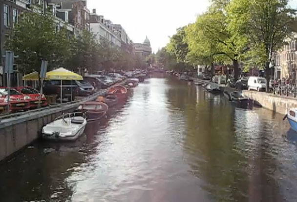 Amsterdam's Canals and Bikes